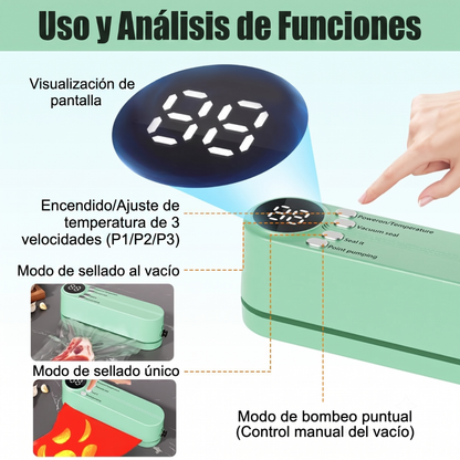 Selladora al vacío multifuncional