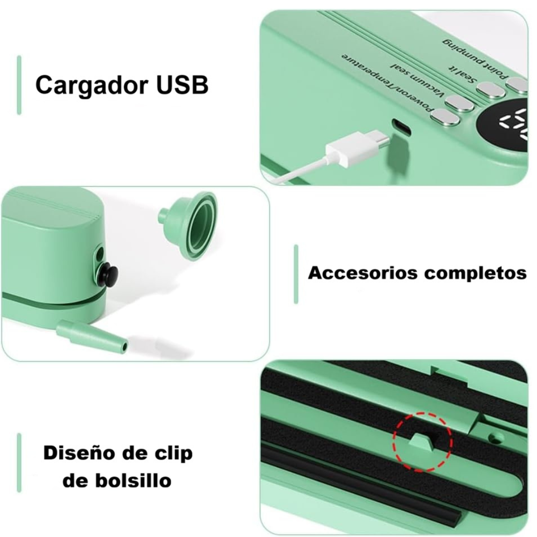 Selladora al vacío multifuncional